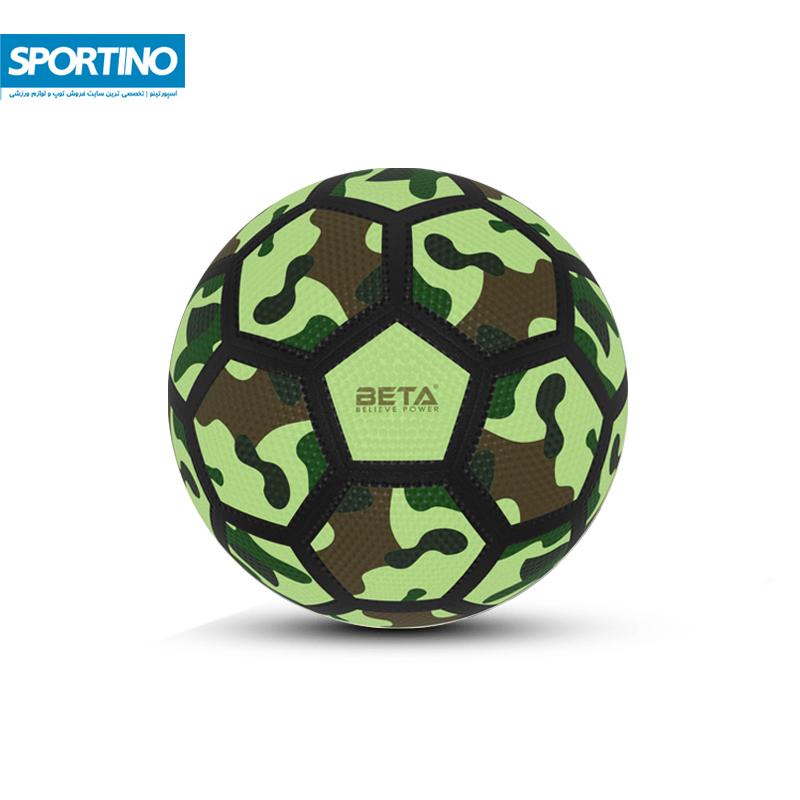 توپ فوتبال لاستیکی ارتشی سایز 2