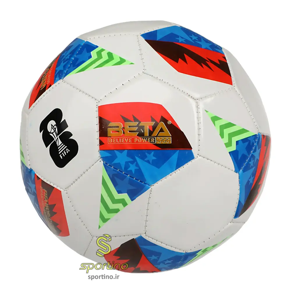 توپ فوتبال چرمی دوختی جام جهانی یونایتد 2026 بتا سایز 4