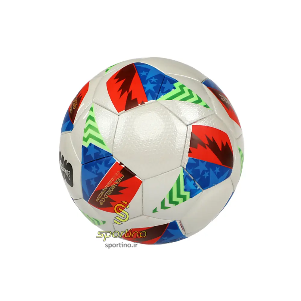 توپ فوتبال چرمی براق پرسی یونایتد 2026 سایز 2