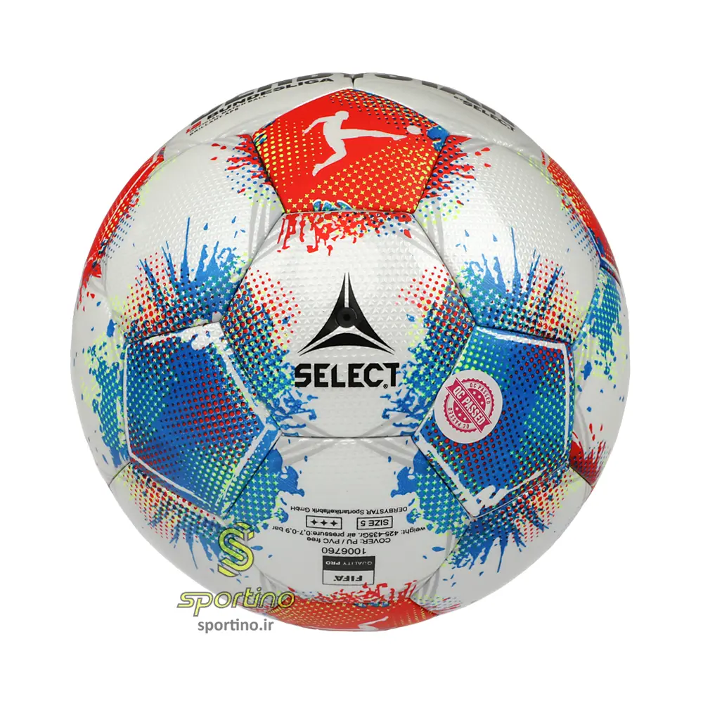 توپ فوتبال چرمی دربی استار بوندسلیگا آلمان 2026 سایز 5