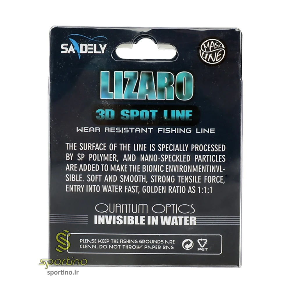 نخ ماهیگیری لیزارو 100 متری K4 3D