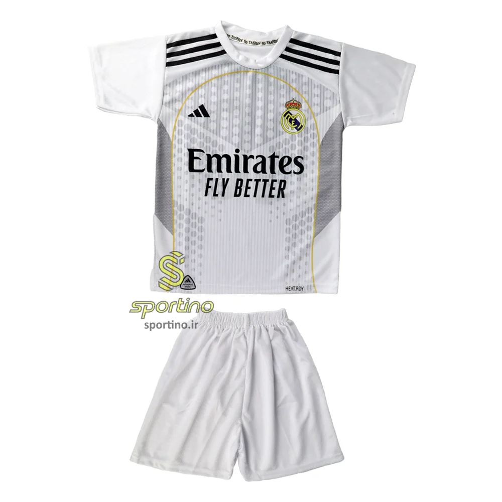 پیراهن شورت باشگاهی رئال مادرید طرح امباپه