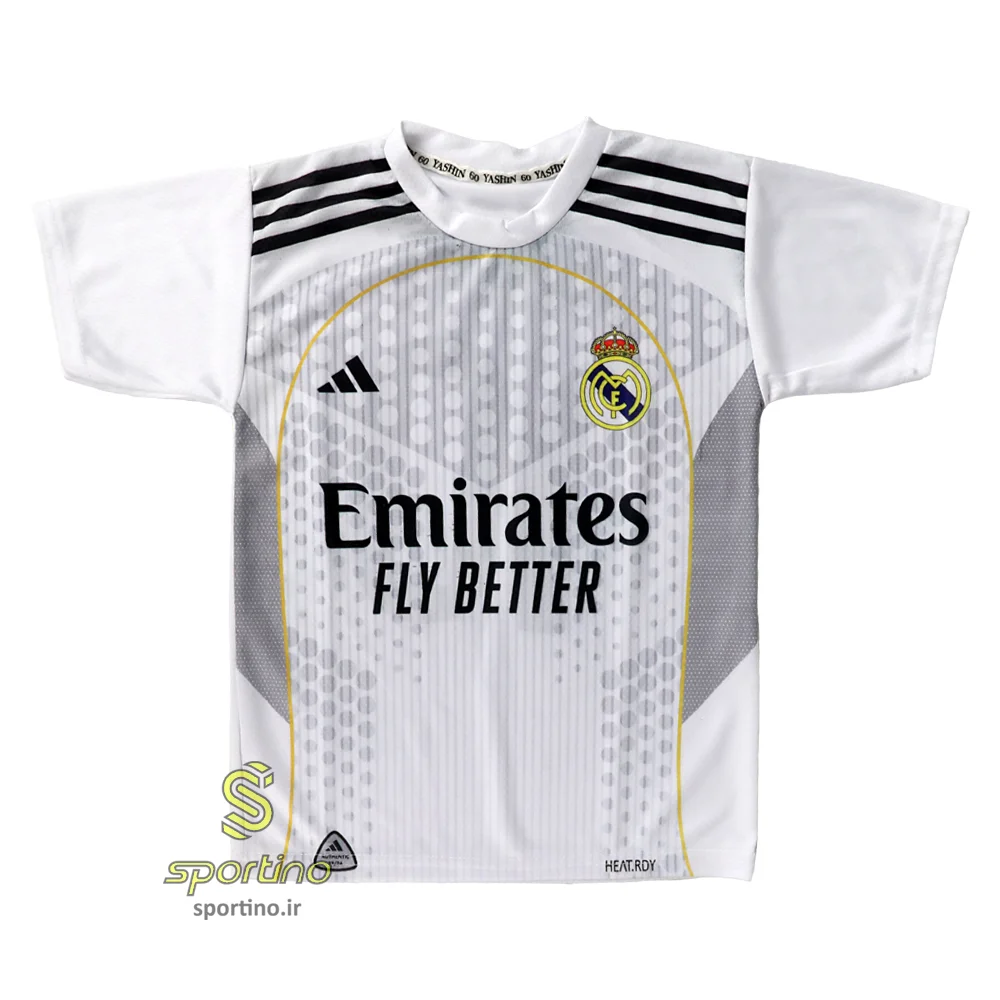 پیراهن شورت باشگاهی رئال مادرید طرح امباپه