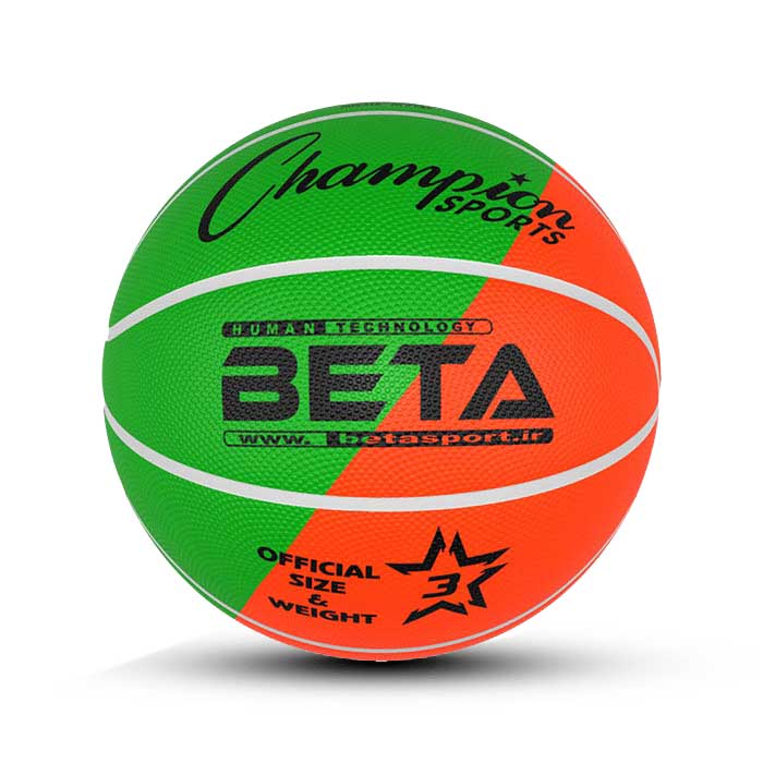 توپ بسکتبال لاستیکی الوان سایز3