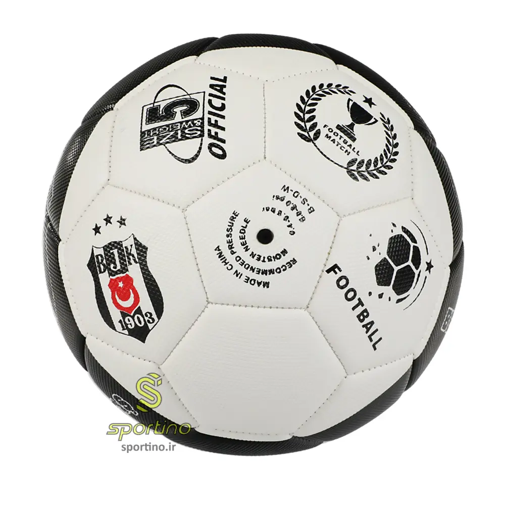 توپ فوتبال چرمی بشیکتاش سایز 5