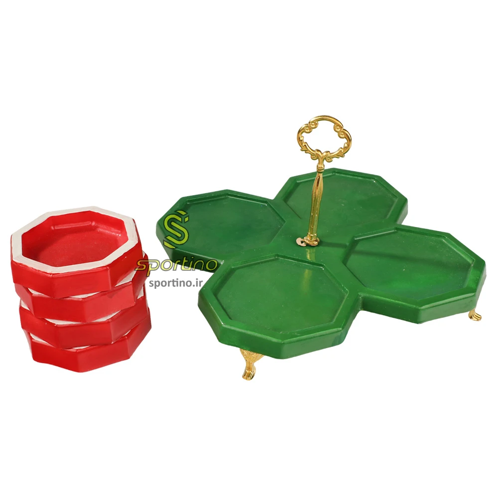 آجیل خوری چهارتایی سنگ مصنوعی طرح یلدایی