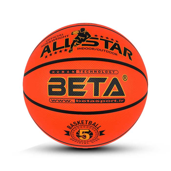 توپ بسکتبال لاستیکی آل استار سایز۵