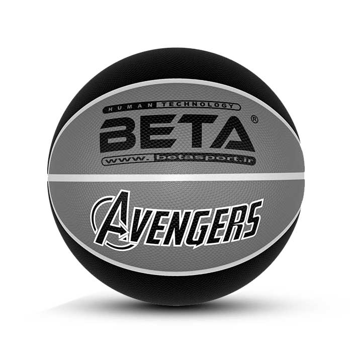 توپ بسکتبال لاستیکی بلک پنتر سایز5