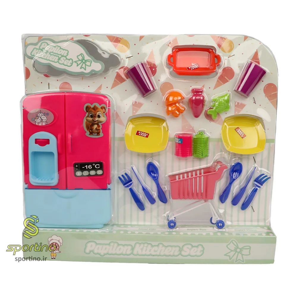ست اسباب بازی آشپزخانه مدل پاپیون
