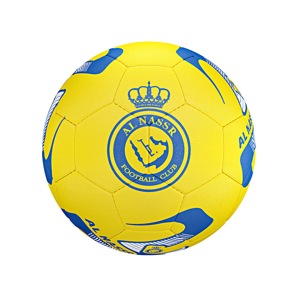 توپ فوتبال لاستیکی النصر با طرح رونالدو سایز 4