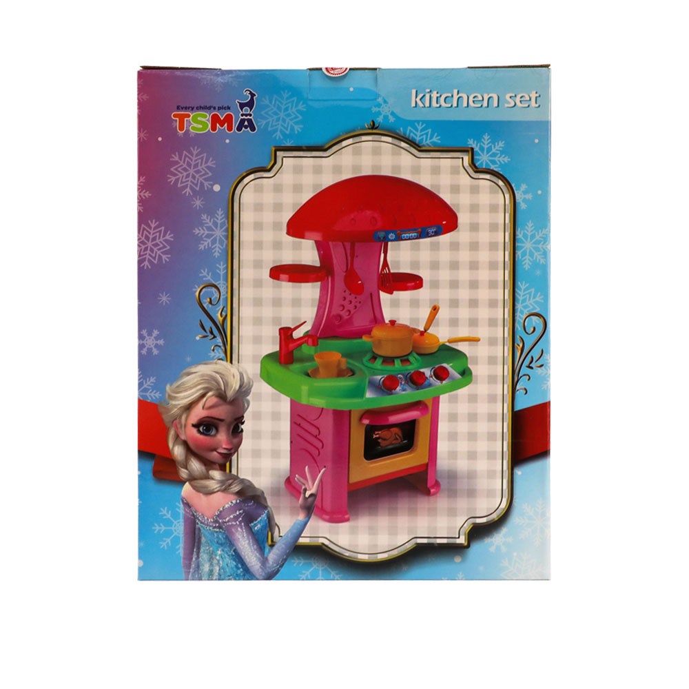 اسباب بازی ست آشپزخانه مدل السا به ارتفاع 76 سانتی متر
