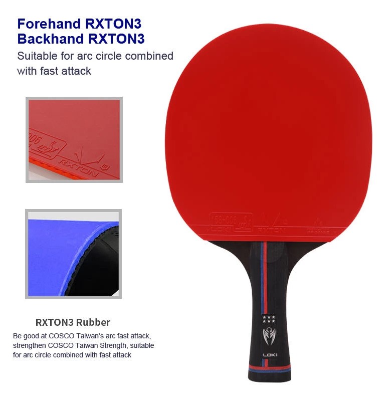 راکت پینگ پنگ لوکی 6 ستاره