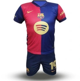 لباس بچه گانه بارسلونا (پیراهن و شرت ورزشی) 2025