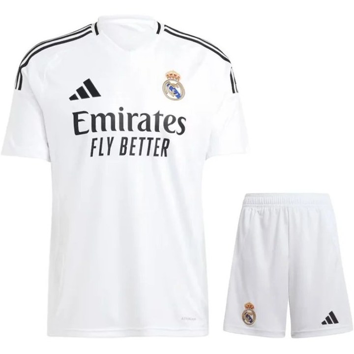 لباس بچه گانه رئال مادرید (پیراهن و شورت ورزشی) 2025