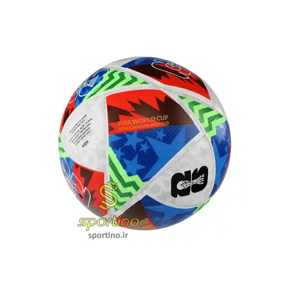 توپ فوتبال چرمی اورجینال یونایتد جام جهانی 2026 سایز 5
