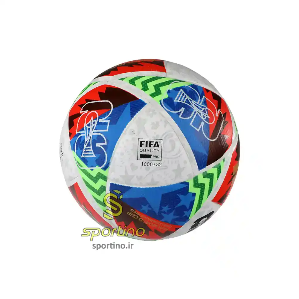 توپ فوتبال چرمی اورجینال یونایتد جام جهانی 2026 سایز 5