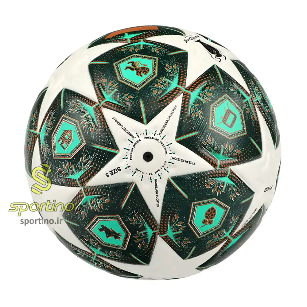 توپ فوتبال چرمی آدیداس چمپیونز لیگ 2025 سایز 5