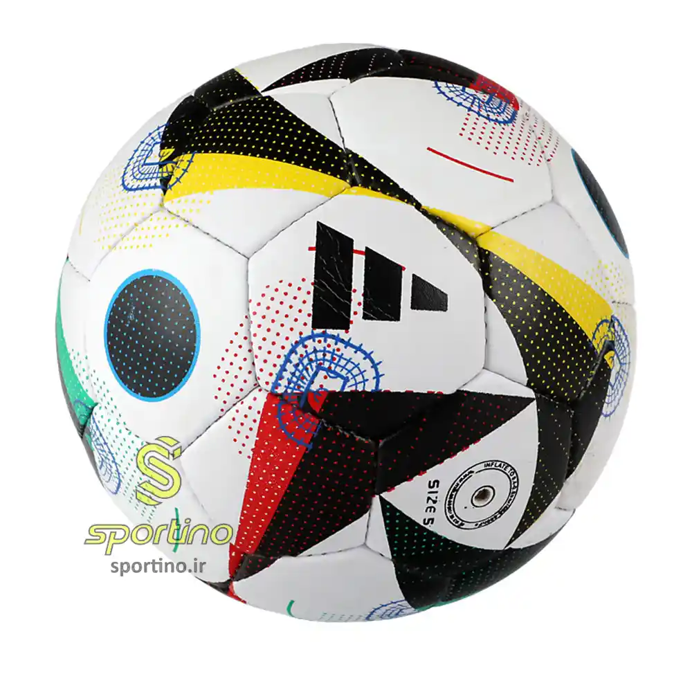 توپ فوتبال چرمی دوختی پاکستانی یورو 2024