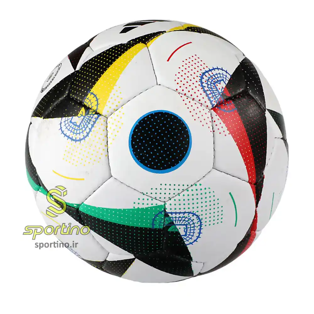 توپ فوتبال چرمی دوختی پاکستانی یورو 2024