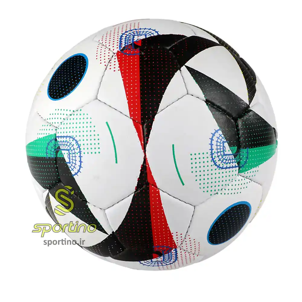 توپ فوتبال چرمی دوختی پاکستانی یورو 2024