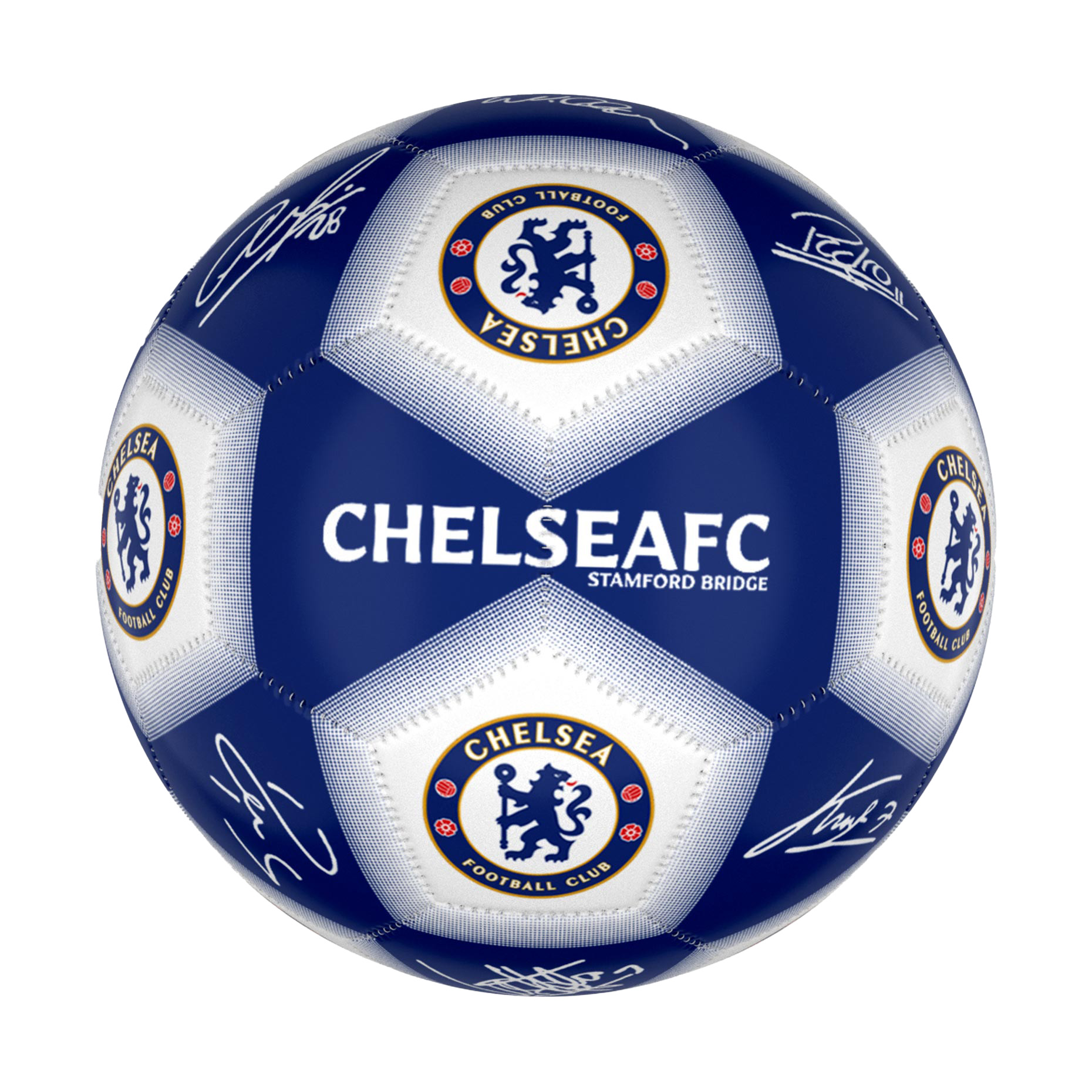 توپ فوتبال دوخت ماشینی چلسی سایز 2