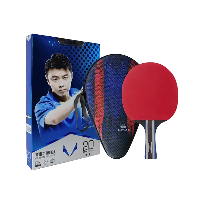 راکت پینگ پنگ لوکی کربن دار دو ستاره مدل R202