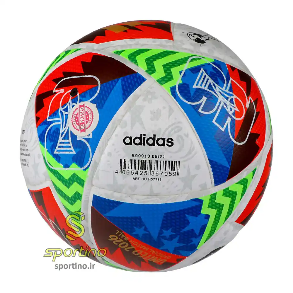 توپ فوتبال چرمی اورجینال یونایتد جام جهانی 2026 سایز 5