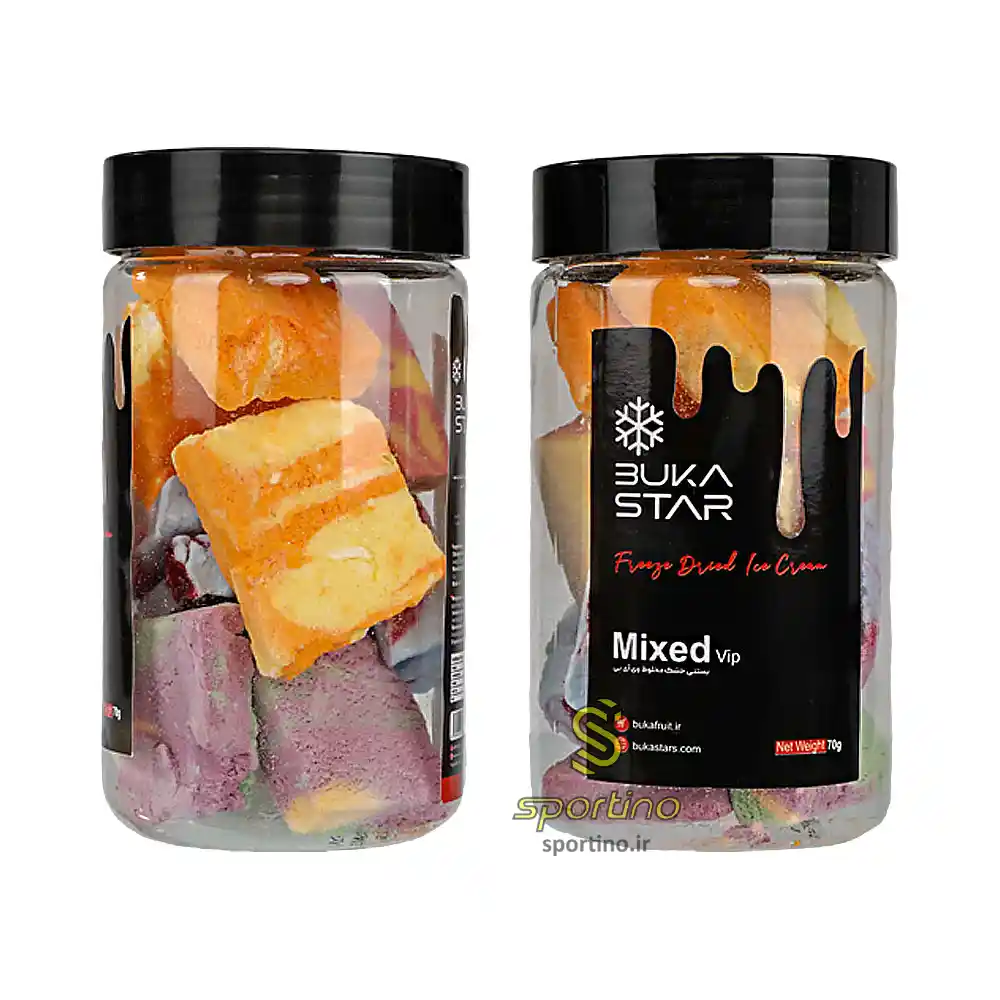 بستنی خشک مخلوط وی آی پی بوکا استار