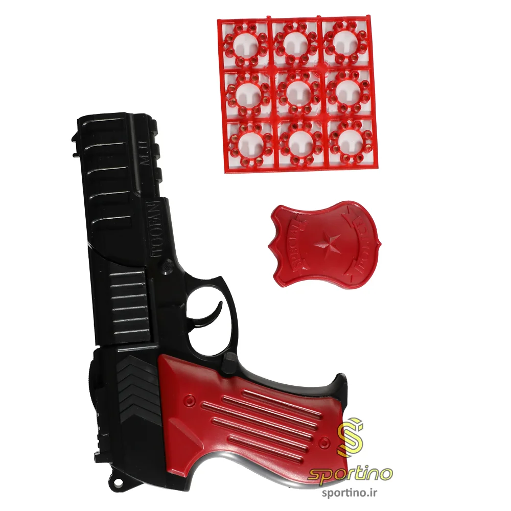 اسباب بازی تفنگ هشت تیر ترقه ای