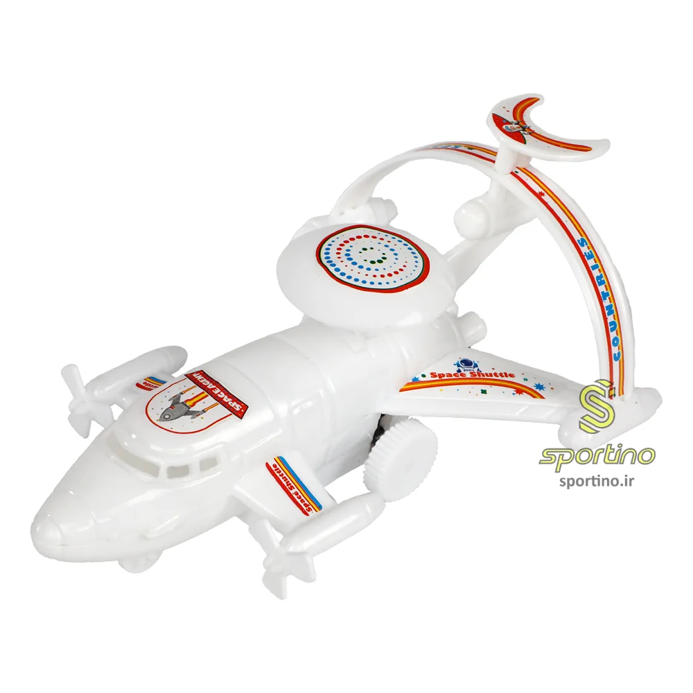اسباب بازی هواپیما مدل هلالی