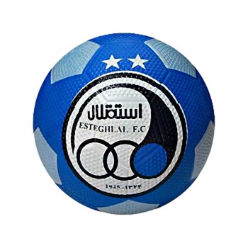 توپ فوتبال لاستیکی استقلال سایز 4