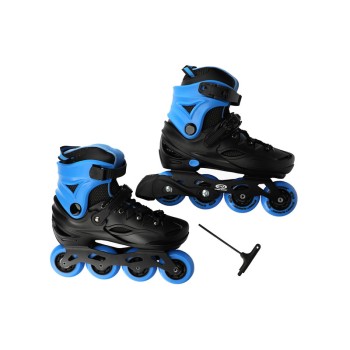 کفش اسکیت xy با رویه هارد لاستیک ژله ای سایز 34 تا 37 (همراه با ست اسکیت)