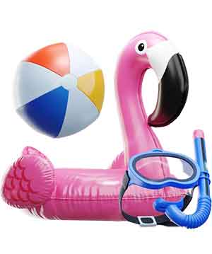 لوازم شنا و لوازم بادی