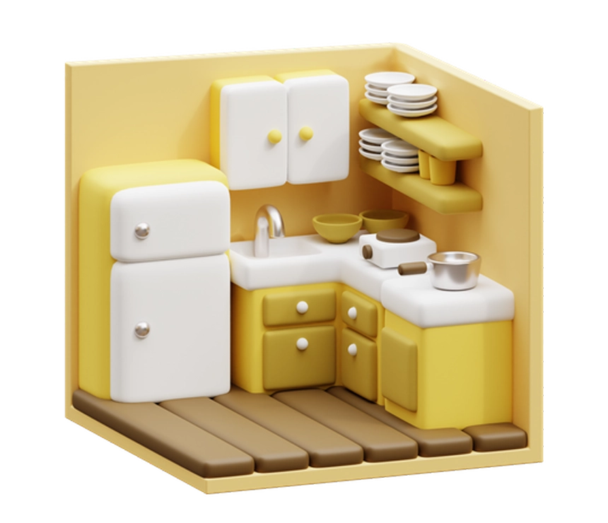 خانه و آشپزخانه